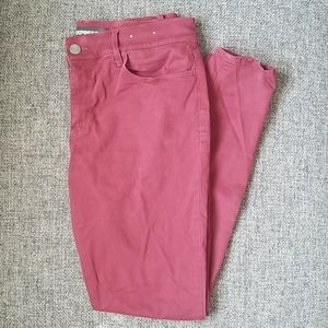 🔴 Express Like New Maroon Legging Jeans 8R